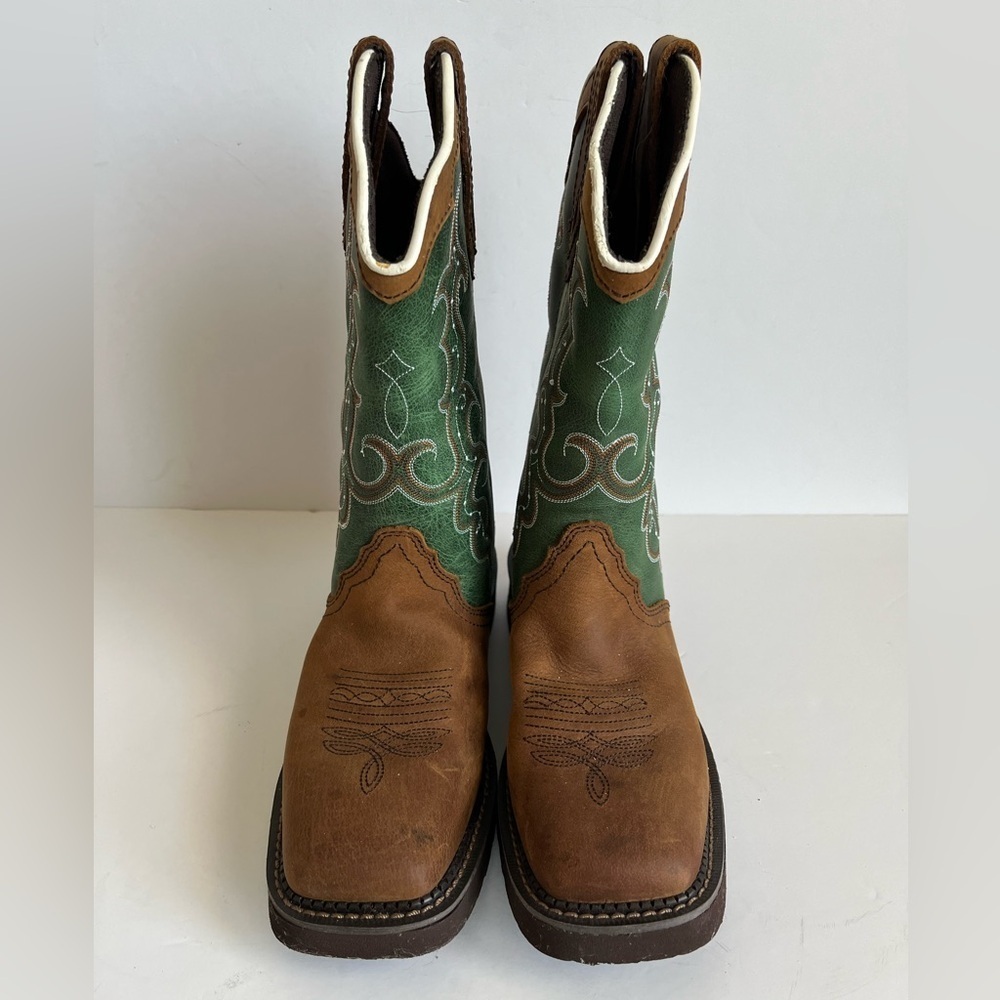 Justin Gypsy Raya Western Cowgirl Boots Brown Size 6.5 - Picture 4 of 11